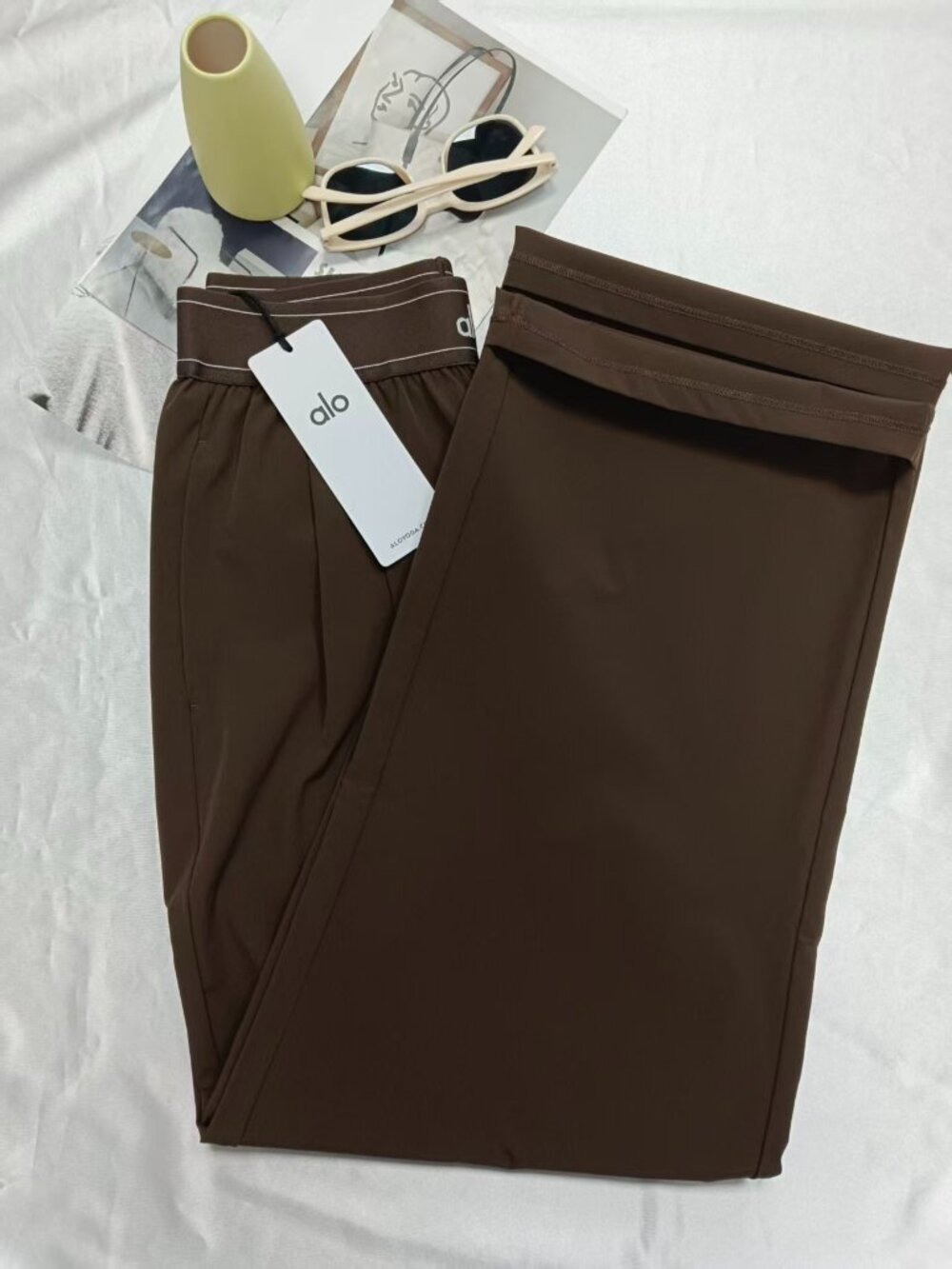 Alo Yoga Suit Up Trouser Relaxed Fit👩🚀Elevated Casual 30” Inseam🌅 - Picture 4 of 9